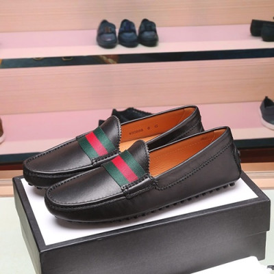 Gucci 2020 Mens Leather Loafer - 구찌 2020 남성용 레더 로퍼 GUCS0699,Size(240 - 275).블랙