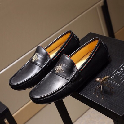 Gucci 2020 Mens Leather Loafer - 구찌 2020 남성용 레더 로퍼 GUCS0707,Size(240 - 270).블랙