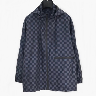 [루이비통]Louis vuitton 2020 Mens Damier Casual Jackets- 루이비통 2020 남성 다미에 캐쥬얼 자켓 Lou01666x.Size(m - 2xl).블루