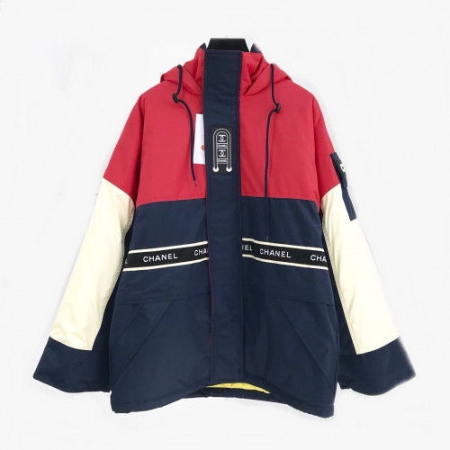 Chanel 2020 Mens Logo Casual Down Jackets - 샤넬 2020 남성 로고 캐쥬얼 다운 자켓 Cnl0548x.Size(s - xl).레드