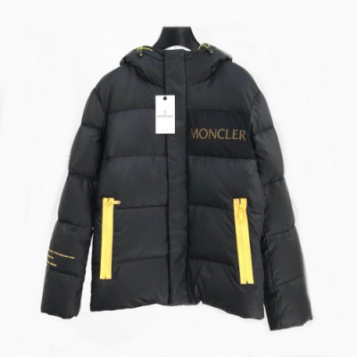 [몽클레어]Moncler 2020 Mens Patch Logo Modern Down Padding - 몽클레어 2020 남성 패치 로고 모던 다운 패딩 Moc01460x.Size(m - 3xl).블랙