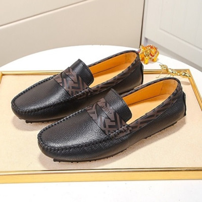 Fendi 2020 Mens Leather Loafer - 펜디 2020 남성용 레더 로퍼 FENS0279,Size(240 - 270).블랙