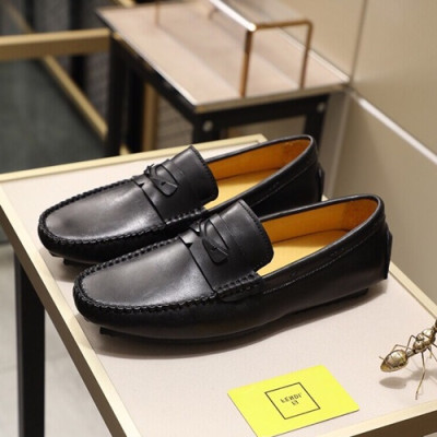 Fendi 2020 Mens Leather Loafer - 펜디 2020 남성용 레더 로퍼 FENS0281,Size(240 - 270).블랙