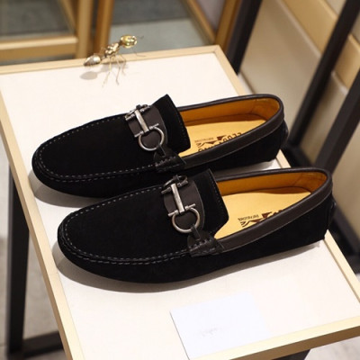 Ferragamo  2020 Mens Leather Loafer - 페라가모 2020 남성용 레더 로퍼 FGMS0207 ,Size(240 - 270).블랙