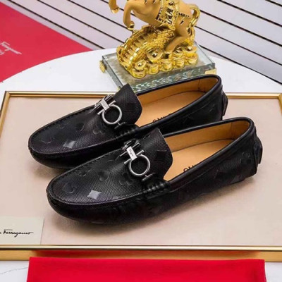 Ferragamo  2020 Mens Leather Loafer - 페라가모 2020 남성용 레더 로퍼 FGMS0213 ,Size(240 - 270).블랙