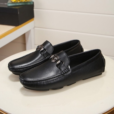 Armani 2020 Mens Leather Loafer - 알마니 2020 남성용 레더 로퍼 ARMS0157.Size (240 - 270).블랙