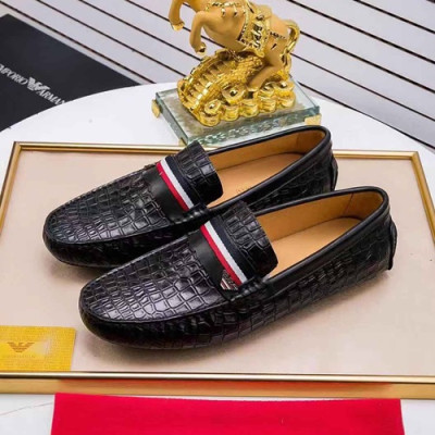 Armani 2020 Mens Leather Loafer - 알마니 2020 남성용 레더 로퍼 ARMS0168.Size (240 - 270).블랙