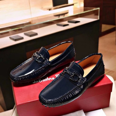 Ferragamo  2020 Mens Leather Loafer - 페라가모 2020 남성용 레더 로퍼 FGMS0216 ,Size(240 - 270).블루