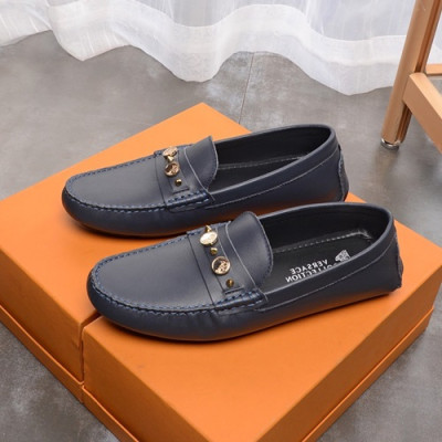 Versace  2020 Mens Leather Loafer - 베르사체 2020 남성용 레더 로퍼 VERS0339,Size(240 - 275).네이비