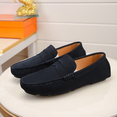 Hermes 2020 Mens Leather Loafer - 에르메스 2020 남성용 레더 로퍼 HERS0277,Size(240 - 270).네이비