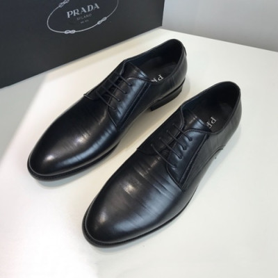 Prada 2020 Mens Leather Oxford Shoes - 프라다 2020 남성용 레더 옥스퍼드 슈즈,PRAS0288,Size(240 - 270).블랙