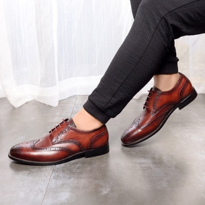 Ferragamo 2020 Mens Leather Oxford Shoes - 페라가모 2020 남성용 레더 옥스퍼드 슈즈 FGMS0247,Size(240 - 275).와인