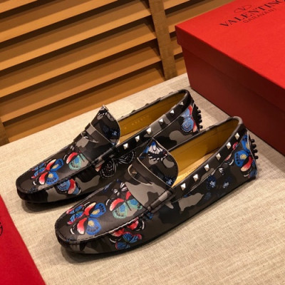 Valentino 2020  Mens Leather Loafer - 발렌티노 2020 남성용 레더 로퍼 VTS0180,Size(240-270),그레이