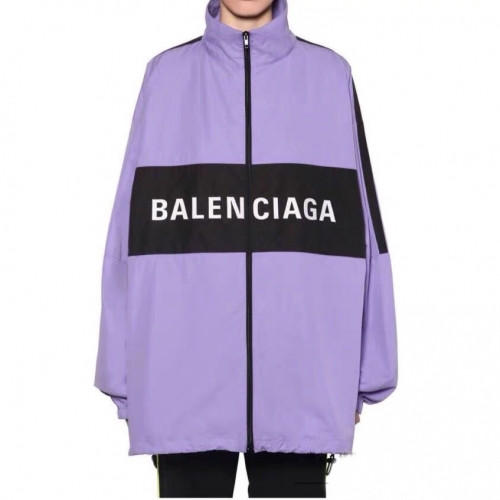 [발렌시아가]Balenciaga 2020 Mens Logo Casual Windproof Jackets - 발렌시아가 2020 남성 로고 캐쥬얼 방풍 재킷 Bal0489x.Size(s - xl).퍼플