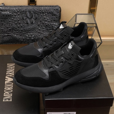 Armani 2020 Mens Sneakers - 알마니 2020 남성용 스니커즈 ARMS0177,Size (240 - 270).블랙