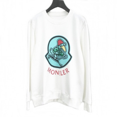 [몽클레어]Moncler 2020 Mens Logo Casual Cotton Tshirts - 몽클레어 2020 남성 로고 캐쥬얼 코튼 긴팔티 Moc01475x.Size(m - 3xl).화이트