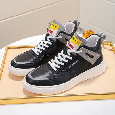 Louis Vuitton 2020 Mens Leather Sneakers - 루이비통 2020 남성용 레더 스니커즈 LOUS0749,Size(240 - 270).블랙