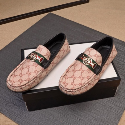 Gucci 2020 Mens Loafer - 구찌 2020 남성용 로퍼 GUCS0802,Size(240 - 270).베이지