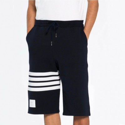 [톰브라운]Thom Browne 2020 Mens Casual Logo Training Short Pants - 톰브라운 남성 캐쥬얼 로고 트레이닝 반바지 Tho0525x.Size(s - 3xl).네이비