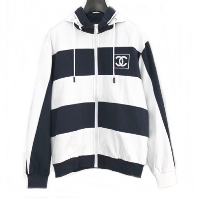 [샤넬]Chanel 2020 Mens Logo Casual Windproof Jackets - 샤넬 2020 남성 로고 캐쥬얼 방풍 자켓 Cnl0558x.Size(m - 2xl).화이트