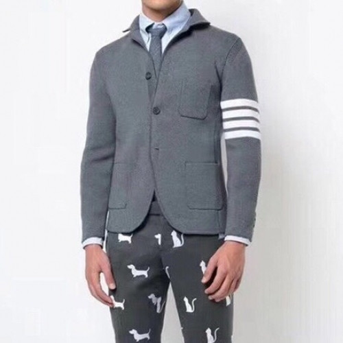 Thom Browne 2020 Mens Casual Wool Suit Jackets - 톰브라운 2020 남성 캐쥬얼 울 슈트 자켓 Thom0549x.Size(s - xl).그레이