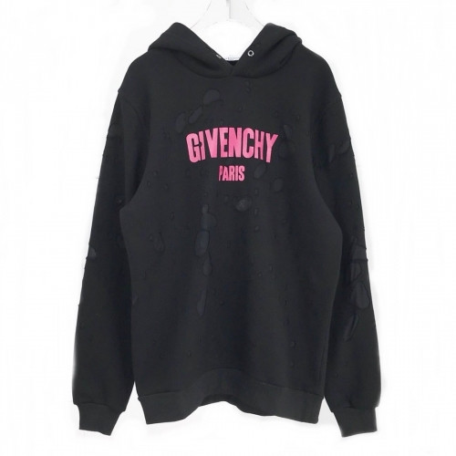 [지방시]Givenchy 2020 Mm/Wm Logo Casual Cotton HoodT - 지방시 2020 남자 로고 캐쥬얼 코튼 후드티 Giv0343x.Size(2xs - l).블랙