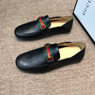 Gucci 2020 Mens Leather Loafer - 구찌 2020 남성용 레더 로퍼 GUCS0844,Size(240 - 270).블랙