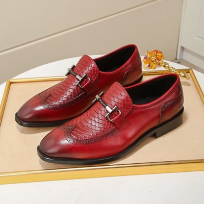 Ferragamo  2020 Mens Leather Loafer - 페라가모 2020 남성용 레더 로퍼 FGMS0279 ,Size(240 - 270).레드