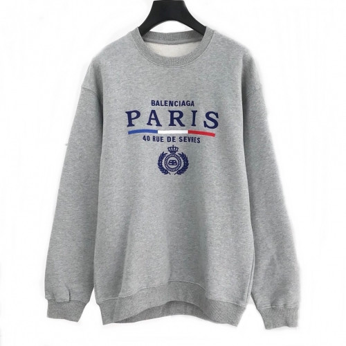 [발렌시아가]Balenciaga 2020 Mens Logo Crew-neck Cotton Tshirts - 발렌시아가 2020 남성 로고 크루넥 코튼 맨투맨 Bal0510x.Size(s- 2xl).그레이