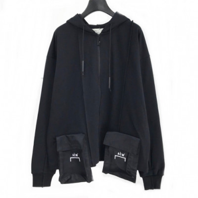 [어콜드월]A-cold-wall 2020 Mens Logo Printing Cotton Hoodie - 어콜드월 2020 남성 로고 프린팅 코튼 후디 Acw0025x.Size(m - xl).블랙