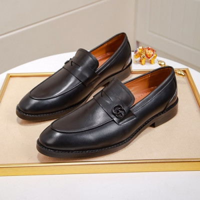 Gucci 2020 Mens Leather Loafer - 구찌 2020 남성용 레더 로퍼 GUCS0880,Size(240 - 270).블랙