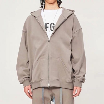 [피어오브갓]Fear of god 2020 Mm/Wm Logo Oversize Cotton Hoodie - 피어오브갓 2020 남자 로고 오버사이즈 코튼 후드티 Fea0098x.Size(s - xl).그레이