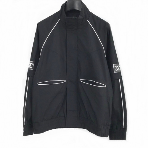 Chanel 2020 Mens Logo Casual Windproof Jackets - 샤넬 2020 남성 로고 캐쥬얼 방풍 자켓 Cnl0561x.Size(m - 2xl).블랙