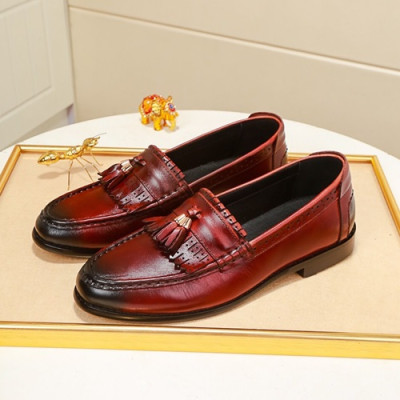 Louis Vuitton 2020 Mens Leather Loafer - 루이비통 2020 남성용 레더 로퍼 LOUS0849,Size(240 - 270).와인