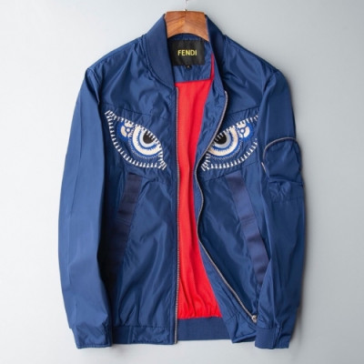 [펜디]Fendi 2020 Mens Eyes Fail Casual Jackets - 펜디 2020 남성 몬스터 캐쥬얼 자켓 Fen0593x.Size(m - 3xl).블루