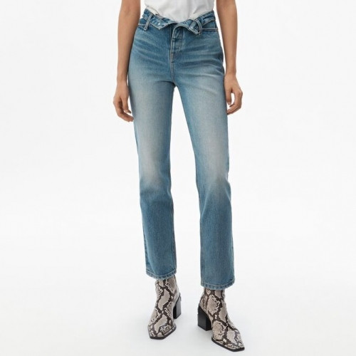 Alexsander Wang Womens Logo Classic Denim Pants - 알렉산더왕 2020 여성 로고 클래식 데님 팬츠 Alw0071x.Size(26 - 29).블루