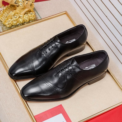 Ferragamo 2020 Mens Leather Oxford Shoes - 페라가모 2020 남성용 레더 옥스퍼드 슈즈 FGMS0292,Size(240 - 275).블랙