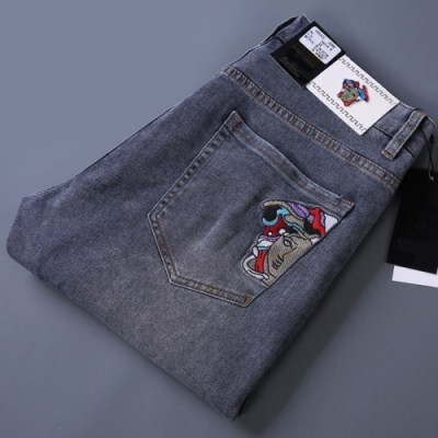 [베르사체]Versace 2020 Mens Casual Denim Jeans - 베르사체 2020 남성 캐쥬얼 데님 청바지 Ver0545x.Size(29 - 42).그레이