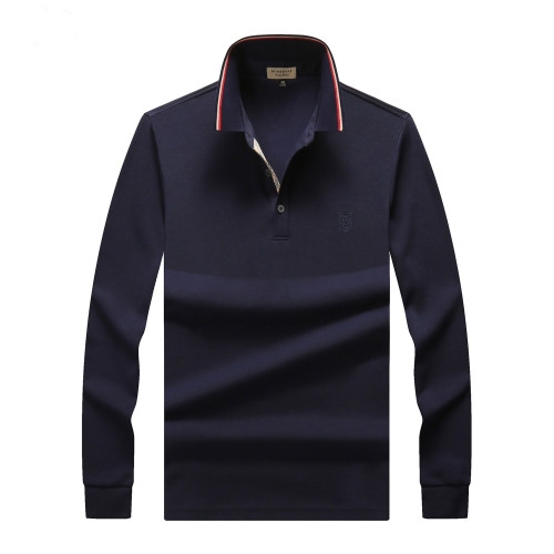 [버버리]Burberry 2020 Mens Logo Casual Cotton Polo Tshirts - 버버리 2020 남성 로고 캐쥬얼 코튼 폴로 맨투맨 Bur02186x.Size(m - 3xl).네이비