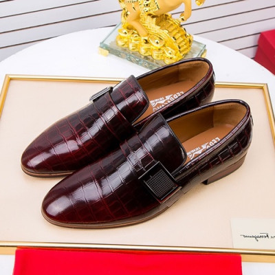 Ferragamo  2020 Mens Leather Loafer - 페라가모 2020 남성용 레더 로퍼 FGMS0293 ,Size(240 - 270).와인