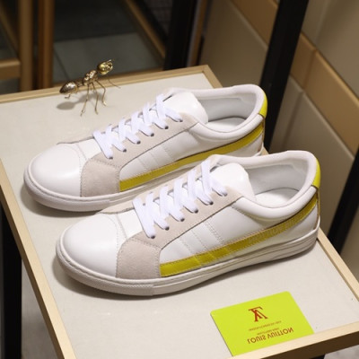 Louis Vuitton 2020 Mens Leather Sneakers - 루이비통 2020 남성용 레더 스니커즈 LOUS0860,Size(240 - 270).화이트