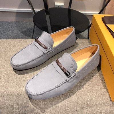 Tod's 2020 Mens Leather Loafer - 토즈 2020 남성용 레더 로퍼 TODS0059.Size(240 - 270).그레이