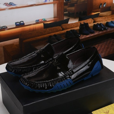 Armani 2020 Mens Leather Loafer - 알마니 2020 남성용 레더 로퍼 ARMS0258.Size (240 - 270).블랙