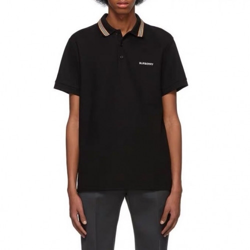 [버버리]Burberry 2020 Mens Logo Cotton Polo Short Sleeved Tshirts - 버버리 2020 남성 로고 코튼 폴로 반팔티 Bur02250x.Size(m - 3xl).블랙