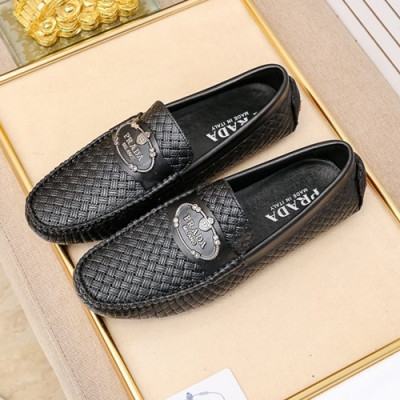 Prada 2020 Mens Leather Loafer - 프라다 2020 남성용 레더 로퍼,PRAS0333,Size(240 - 270).블랙