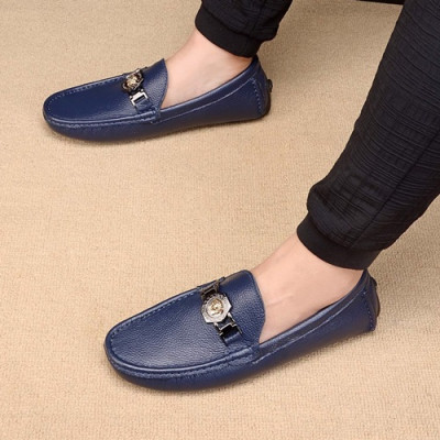 Versace  2020 Mens Leather Loafer - 베르사체 2020 남성용 레더 로퍼 VERS0448,Size(240 - 275).블루