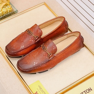 Louis Vuitton 2020 Mens Leather Loafer - 루이비통 2020 남성용 레더 로퍼 LOUS0917,Size(240 - 270).브라운