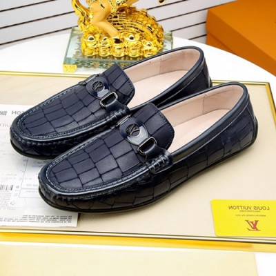 Louis Vuitton 2020 Mens Leather Loafer - 루이비통 2020 남성용 레더 로퍼 LOUS0927,Size(240 - 270).블루