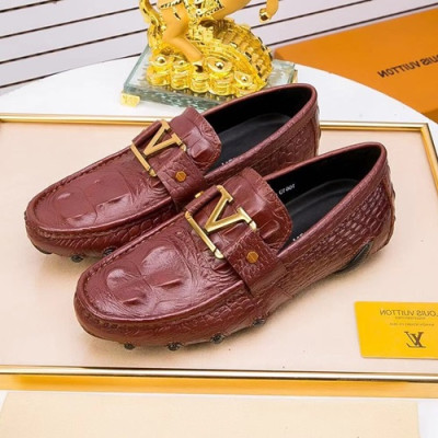 Louis Vuitton 2020 Mens Leather Loafer - 루이비통 2020 남성용 레더 로퍼 LOUS0932,Size(240 - 270).와인