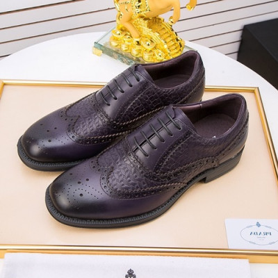 Prada 2020 Mens Leather Oxford Shoes - 프라다 2020 남성용 레더 옥스퍼드 슈즈,PRAS0337,Size(240 - 270).퍼플